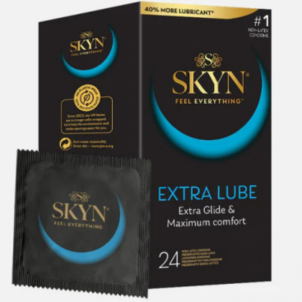 SKYN EXTRA LUBRIFICATO da 24 pz